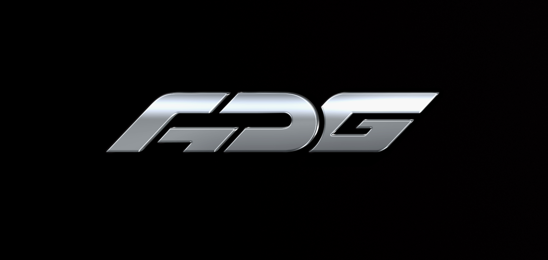 The ADG symbol in chrome